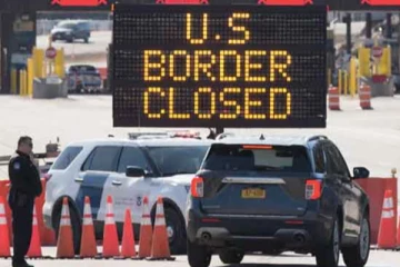 கனடா- அமெரிக்கா இடையே மீண்டும் போக்குவரத்து தடை நீட்டிப்பு!