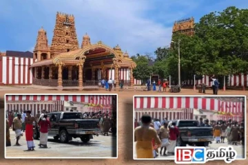 நல்லூர் கந்தன் ஆலயத்தில் இராணுவ அத்துமீறல்: மக்கள் விசனம்