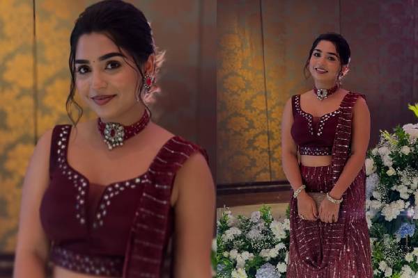 சொக்க வைக்கும் அழகில் ரசிகர்களை ஈர்க்கும் கௌரி கிஷன்! வாயடைத்துப்போன ரசிகர்கள் | Actress Gourikishan Latest Photos Goes Viral