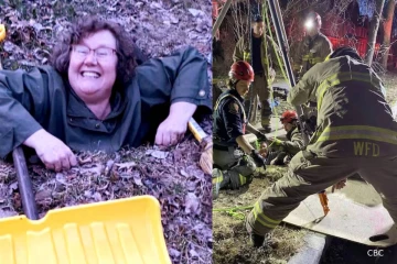 கனடாவில் பள்ளத்திற்குள் விழுந்த பெண்... துணை நின்ற அதிர்ஷ்டம்