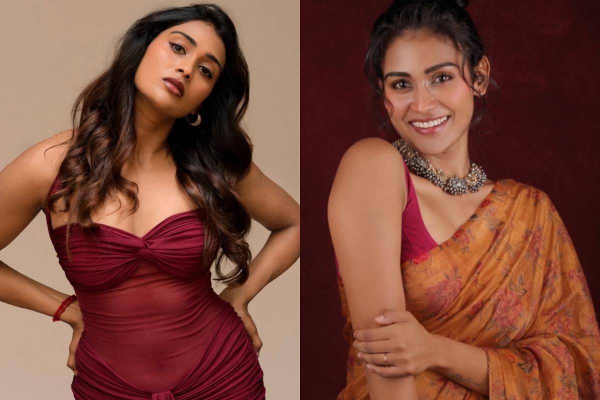 இறுக்கமான ஆடையில் பிக்பாஸ் நடிகை பூர்ணிமா ரவி!! புகைப்படங்கள்.. | Biggboss Actress Poornima Ravi Photoshoot