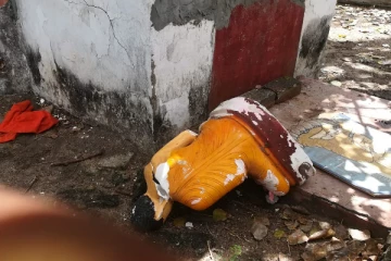 முல்லைத்தீவில் புத்தருக்கு ஏற்பட்ட நிலை