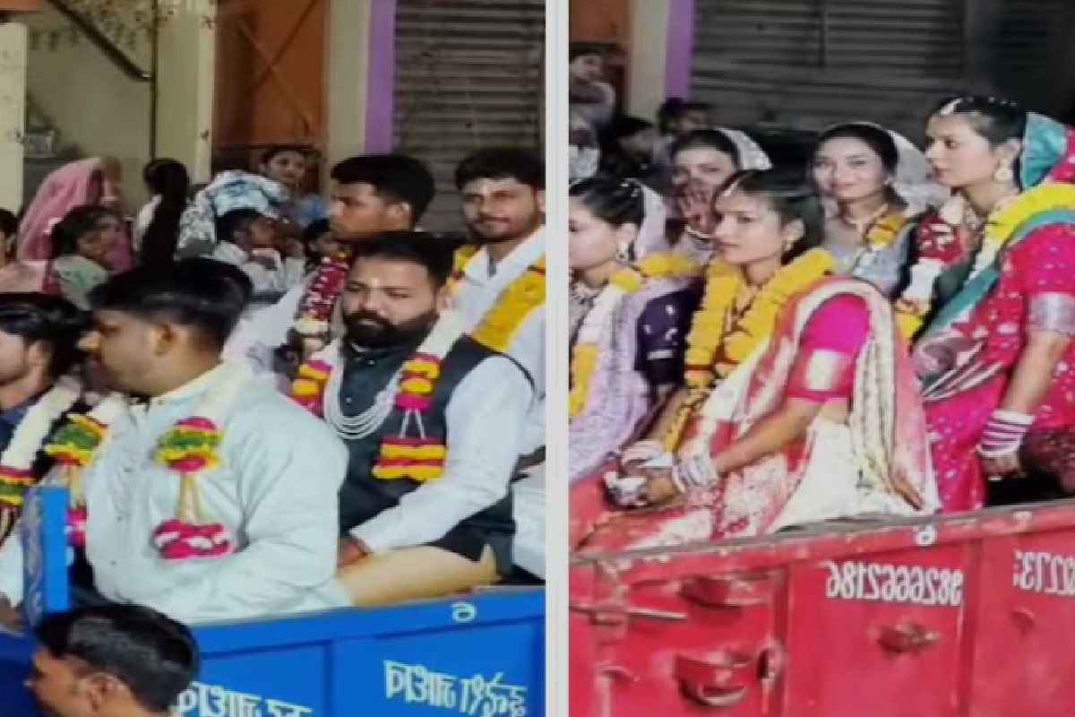 தனது 14 மகன்களுக்கு ஒரே நேரத்தில், ஒரே மேடையில் திருமணம்; இணையத்தில் வைரல்! | 14 Sons One Grand Wedding Madhya Pradesh Viral