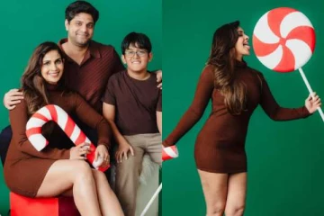 2ஆம் திருமணத்திற்கு பின் கணவர், மகனுடன் எடுத்த போட்டோஷூட்!! நடிகை சம்யுக்தா ஷான்..