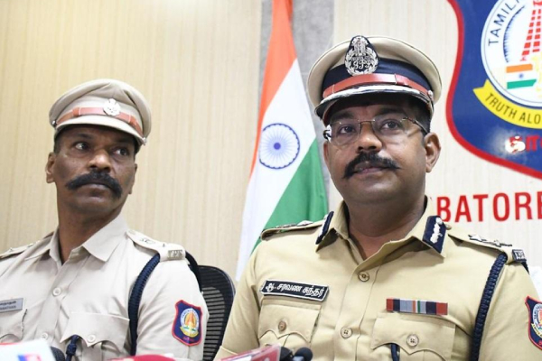 கோவை மாநகர கமிஷனர் சரவண சுந்தர்