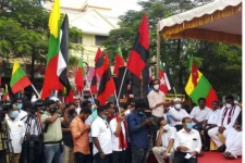 யாழ்.பல்கலைக்கழகத்தில் அரங்கேறிய அராஜகம்- சிங்கள துணை தூதரகமே வெளியேறு என தமிழகத்தில் பெரும் எதிர்ப்பு போராட்டம்!