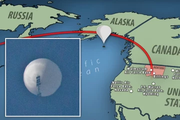 ඇමරිකාවට ඉහළ අහසේ පාවෙමින් ඇති චීන ඔත්තු බැලූනය ගැන පෙන්ටගනය ගත් තීරණය.