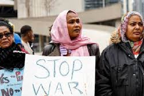 சூடான் மக்கள் கனடிய அரசாங்கத்திடம் விடுத்துள்ள கோரிக்கை | Canada Toronto Toronto Sudanese Canadian