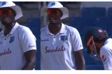 டெஸ்ட்டில் அதிகரித்து வரும் ஆக்ரோஷம்! பாகிஸ்தான் வீரரை கடுப்பேற்றிய ஜேசன் ஹோல்டர்: வெளியான வீடியோ