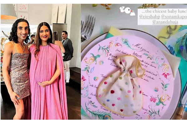 வளைகாப்புக்கு வந்தவர்களுக்கு அதிர்ச்சியளிக்கும் பரிசை கொடுத்த சோனம் கபூர் - வைரல் புகைப்படம் | Actress Sonam Kapoor Baby Shower Function Gift