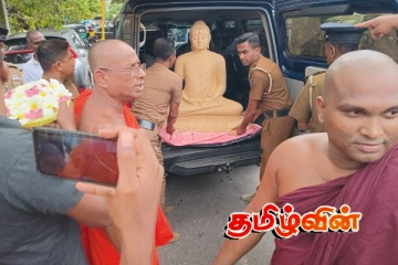 திருகோணமலை புத்தர் சிலை விவகாரம்.. பொலிஸில் முறைப்பாடளித்த மாநகர சபை மேயர்