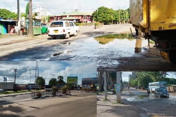 யாழ். திருவள்ளுவர் சுற்று வட்டப் பாதையில் ஏற்படும் மழைக்கால இடையூறு(Photos)