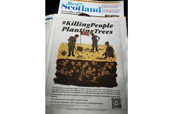 ஸ்கொட்லாந்தில் இலங்கை ஜனாதிபதி: அதிரடி காட்டிய அந்நாட்டு பத்திரிகைகள்! | Gotabhaya In Scotland Country That Showed Action