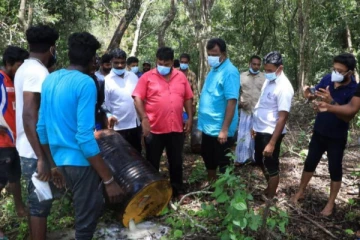 வாள்வெட்டு பகுதிக்கு பொலிஸாருடன் களம் இறங்கிய திலீபன் எம்.பி