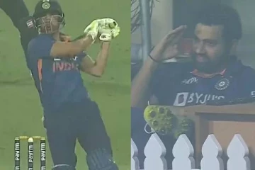 இப்படி சிக்ஸ்ர் அடிக்க முடியுமா? தீபக் சஹாரின் அடியைப் பார்த்து சல்யூட் அடித்த ரோகித்: வைரலாகும் வீடியோ