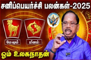 2025ன் சனிப்பெயர்ச்சி பலன்கள்.., 12 ராசிகளுக்கும் எப்படி இருக்கும்?