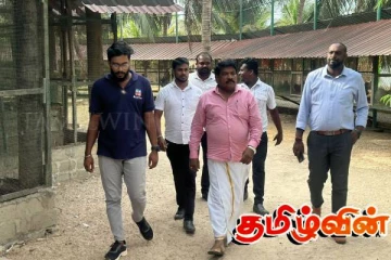 றீ(ச்)ஷா பண்ணைக்கு விஜயம் மேற்கொண்ட கடற்றொழில் அமைச்சர்!