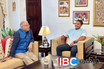 இலங்கைக்கான இந்திய தூதுவரை தேடிச் சென்று சந்தித்த நாமல்