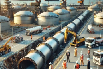 තෙල් නල මාර්ගයේ දෝෂයක් කොළඹ වරායෙන්!