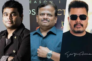 சங்கர், கே.வி. ஆனந்த், ஏ.ஆர். ரஹ்மான் எடுத்த புகைப்படம் - இதுவரை நீங்களே பார்த்திருக்க மாட்டீங்க