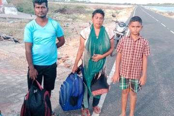 இலங்கையிலிருந்து 3 பேர் அகதிகளாக தமிழகத்தில் தஞ்சம்