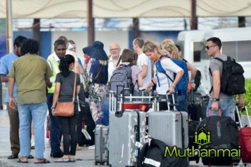 இலங்கைக்கு வரும் சுற்றுலாப் பயணிகளின் எண்ணிக்கையில் ஏற்பட்டுள்ள மாற்றம்