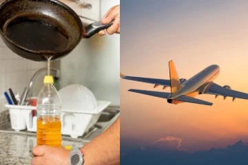 பயன்படுத்தப்பட்ட சமையல் எண்ணெயில் இருந்து விமான எரிபொருள் - இந்திய நிறுவனத்தின் திட்டம்