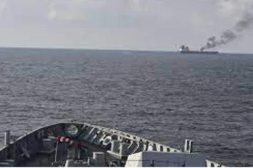 ஹவுத்திகளின் தாக்குதலால் மூழ்கியது பிரிட்டன் கப்பல்