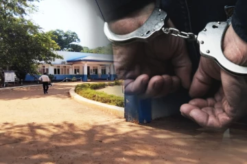 கிளிநொச்சியில் தேர்தல் அலுவலகத்தினை சேதப்படுத்திய சந்தேகத்தின் பேரில் ஒருவர் கைது