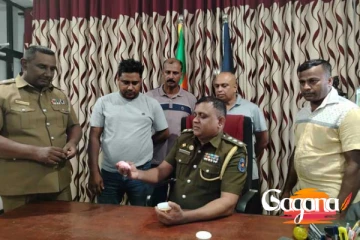 අයිස් සමග පුද්ගලයෙක් පොලිස් දැලේ