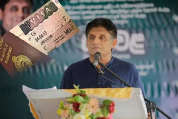 விசா வழங்கும் திட்டத்தை மாற்றியமைத்தமை குறித்து சஜித் கேள்வி