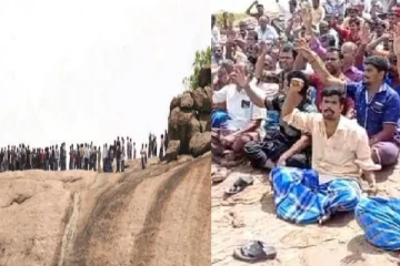 மணிப்பூர் பாலியல் வன்கொடுமை விவகாரம்; யானை மலை மீது ஏறி பொதுமக்கள் போராட்டம்!