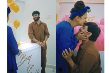 தந்தையான கவிஞர் சினேகனுக்கு கிடைத்த இரட்டிப்பு சந்தோஷம் .. அழகிய வீடியோ