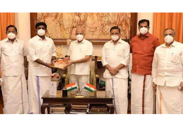 தமிழக ஆளுநரை திடீரென நேரில் சந்தித்தார் அண்ணாமலை! காரணம் இதுதானாம்! | Tamilnadu Politics