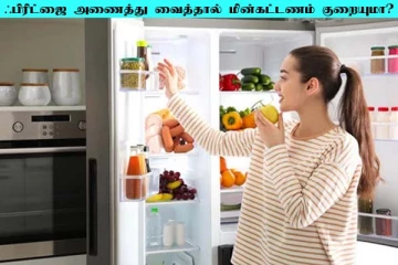 பிரிட்ஜை ஆப் செய்து பயன்படுத்துவதால் மின் கட்டணம் குறையுமா? பலரும் அறியாத பதில்