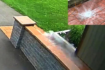 கனடாவில் Doorbell camera-வில் ஒலியுடன் பதிவான விண்கல் விழும் காட்சி