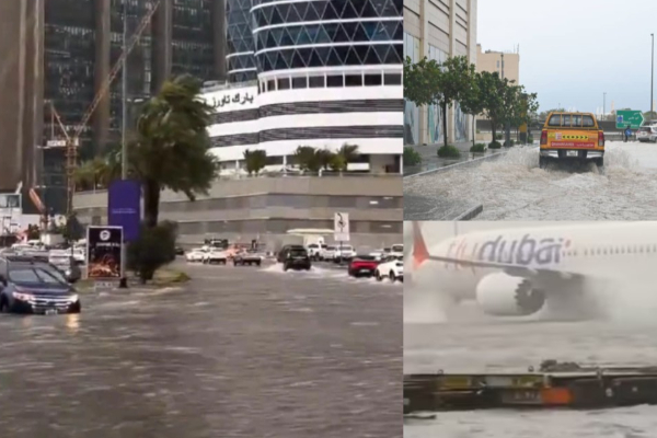 மத்திய கிழக்கிலும் பதற்றத்தை ஏற்படுத்தும் காலநிலை மாற்றம்! | Heavy Rains Flood In Dubai