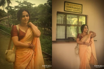 එයාගේ මේක නම් වෙනස්ම ලුක් එකක්.. බලන්නකෝ ශලනි තාරකාගේ ලස්සන.. (PHOTOS)