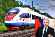 4,500 கிமீ நீளத்திற்கு அதிவேக ரயில் திட்டத்தை அறிவித்த ரஷ்யா