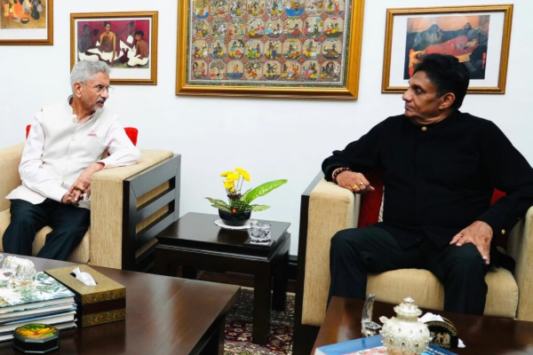 ජයශංකර් හා සජිත් අතර හමුවක් | Indian Fm Meets Sajith Premadasa At India House