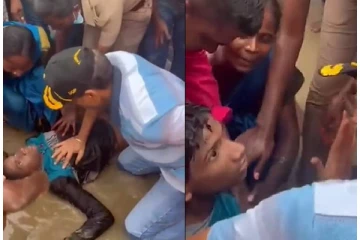 உயிருக்கு போராடிய சிறுவன் ! உயிரை காப்பாற்றிய டி.ஜி.பி - வைரலாகும் வீடியோ