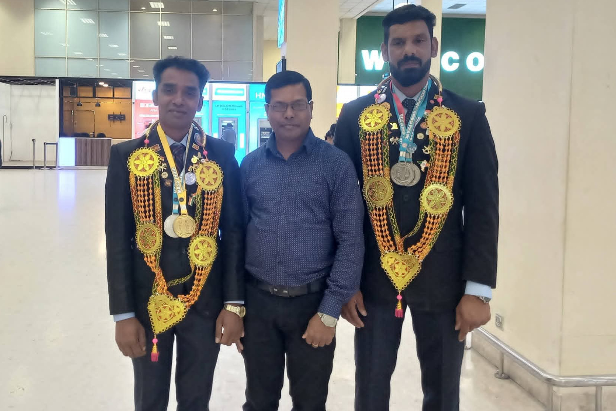 தங்கம் மற்றும் வெள்ளிப் பதக்கங்களை வென்று மலையகத்திற்குப் பெருமை சேர்த்த வீரர்களுக்கு வரவேற்பு | Athletes Won Medals Upcountry தங்கம் மற்றும் வெள்ளிப் பதக்கங்களை வென்று மலையகத்திற்குப் பெருமை சேர்த்த வீரர்களுக்கு வரவேற்பு | Athletes Won Medals Upcountry