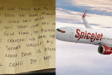 விமானம் தரையிறங்கும் வரை கழிவறையில் சிக்கிய பயணி; குறிப்பு அனுப்பிய ஊழியர்கள் - என்ன நடந்தது..?