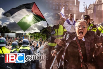 நெதர்லாந்தில் சம்பவம்: டசின் கணக்கான பலஸ்தீனிய சார்பு எதிர்ப்பாளர்கள் கைது!