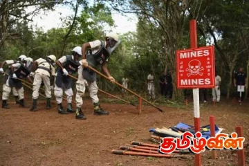 கிளிநொச்சி - தட்டுவன்கொட்டியில் கண்ணிவெடி அகற்றும் பணியை முன்னெடுக்குமாறு கோரிக்கை