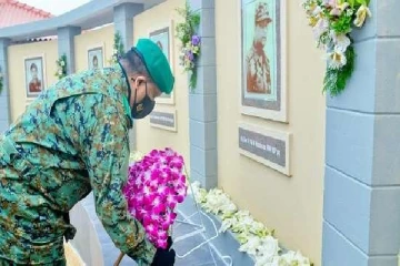 விடுதலைப்புலிகளின் தாக்குதலில் கொல்லப்பட்ட இராணுவத் தளபதிகளுக்கு யாழில் அஞ்சலி