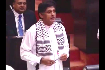 நாடாளுமன்றத்திற்கு சால்வை அணிந்து சென்றதன் காரணத்தை வெளிப்படுத்திய சஜித்