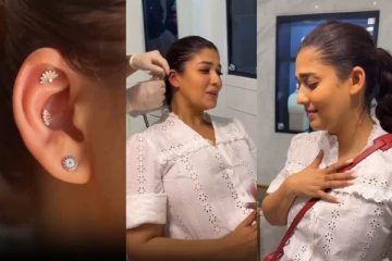 காது குத்திக்கொண்ட நயன்தாரா.. இப்படி பயப்படுகிறாரே! வீடியோவை பாருங்க