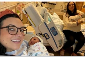 ஒரே சமயத்தில் இரு ஆண் குழந்தைகளை பெற்றெடுத்த இரட்டை சகோதரிகள் - அதிசய நிகழ்வு