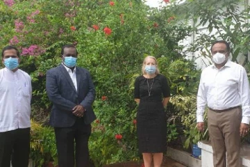 பிரித்தானிய உயர் ஸ்தானிகரை சந்தித்த  கூட்டமைப்பு